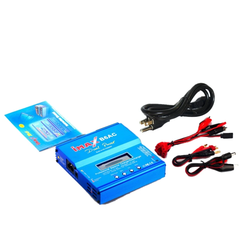 

HTRC IMAX 80W B6AC Intelligent Compact RC Balance Charger/ Discharger T Slots AC to DC Adaptor