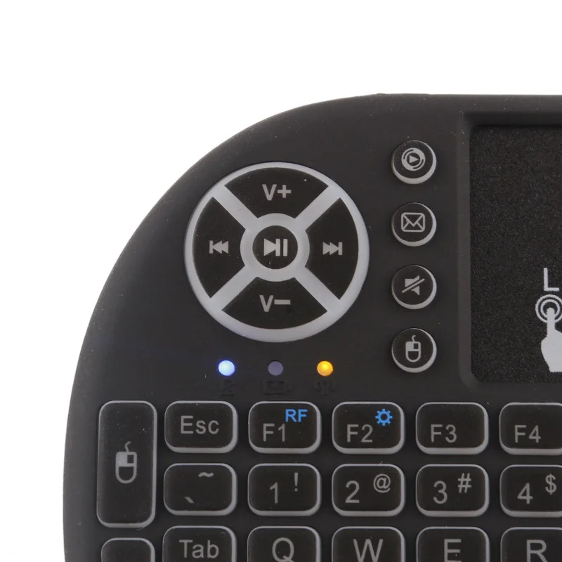 Мини клавиатура i8 Беспроводная с подсветкой 2 4 ГГц тачпад|Пульты ДУ| |