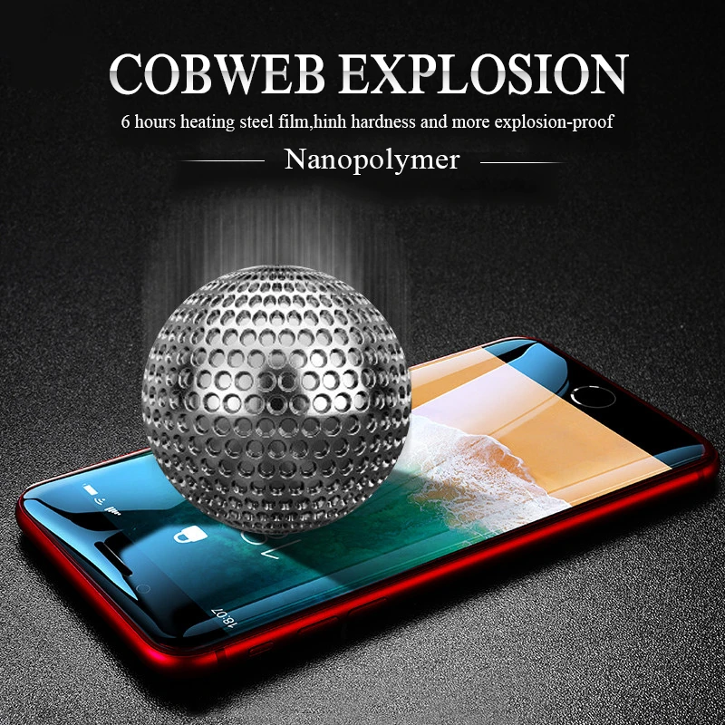Защитное стекло с изогнутыми краями 11D для IPhone 7 8 6 6S Plus закаленное защитное 11 X XR XS