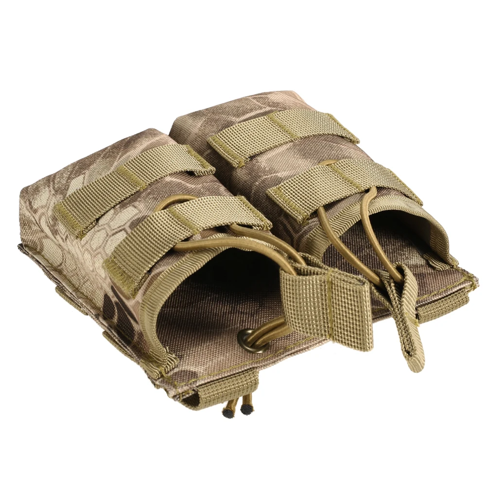 Тактический Молл Mag Открытый Чехол Двойной кронштейн кобура для M4 Журнал