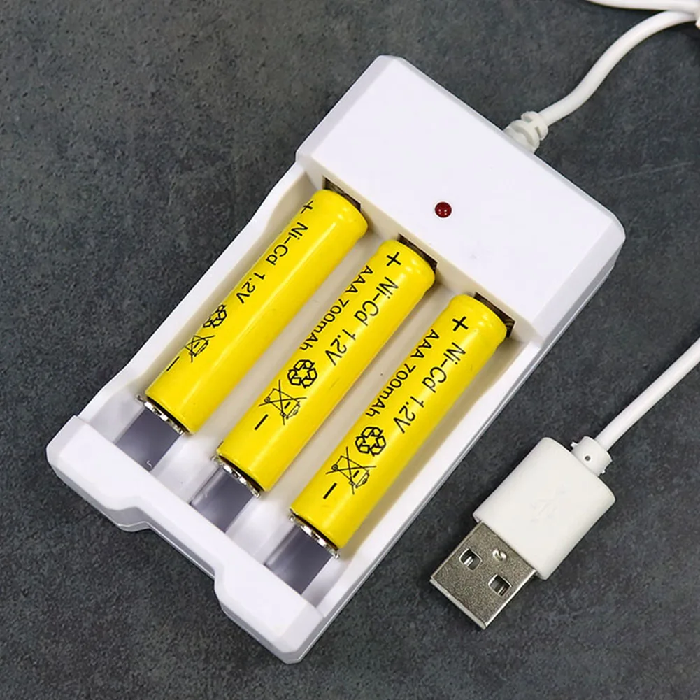 Адаптер аккумуляторной батареи зарядное устройство USB 3 слота Универсальная