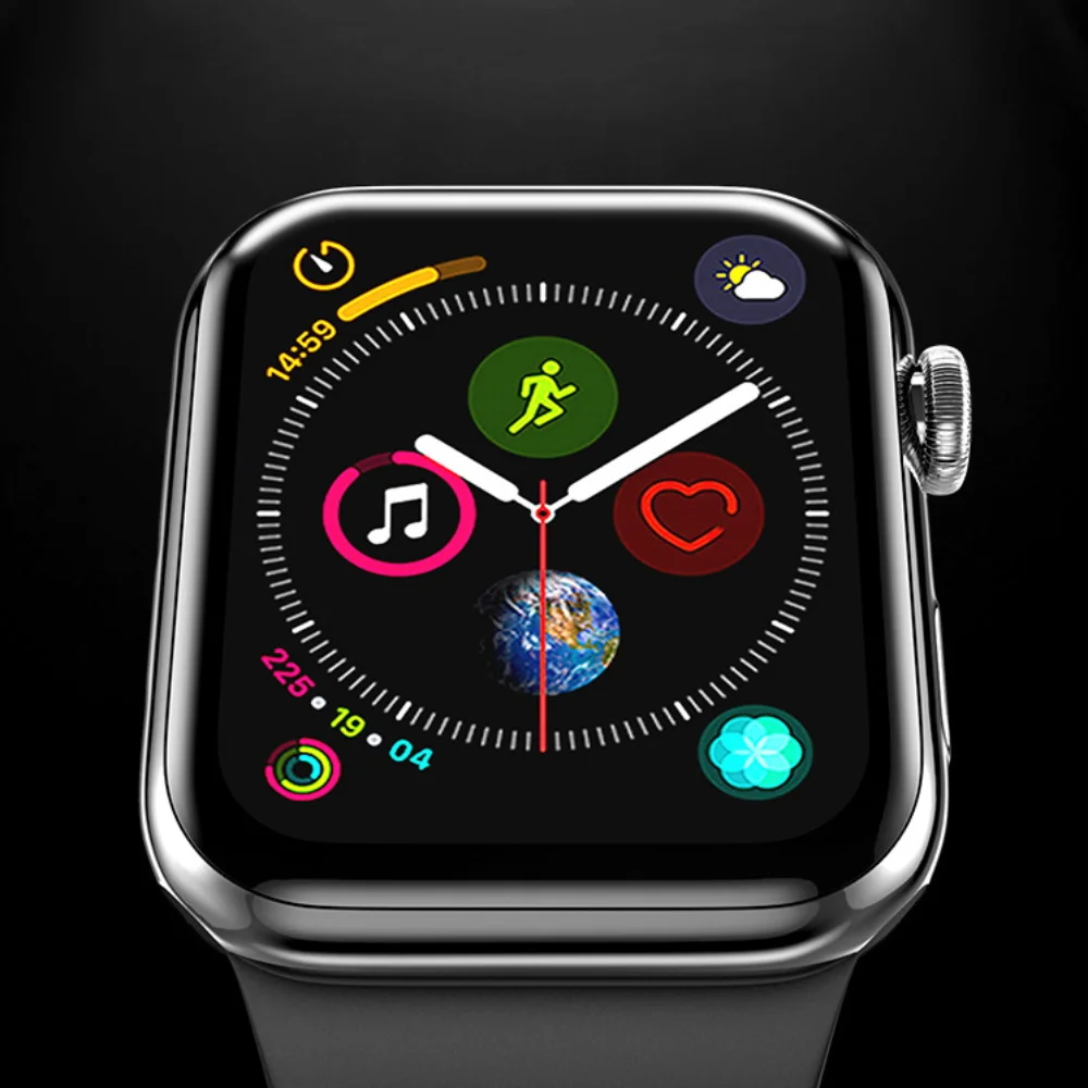 3D закаленное стекло для Apple Watch Series 1 2 3 4 Защита от царапин защитная пленка iwatch 44 мм