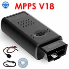 Новинка 2021, MPPS V18V21 MAIN + TRICORE + MULTIBOOT с пробным кабелем Tricore, мощный программатор ECU MPPS