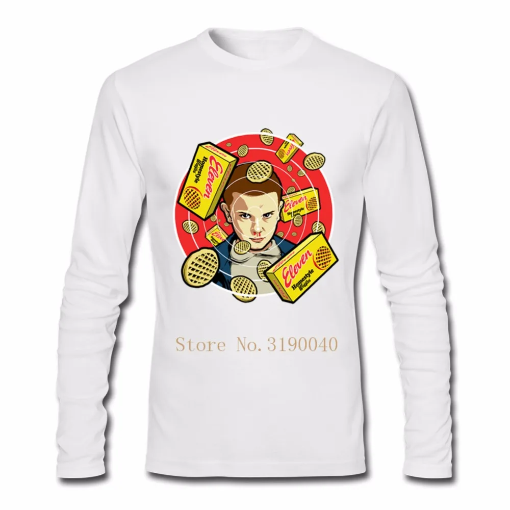 Белый Странная история окружающих странные вещи мужская футболка с