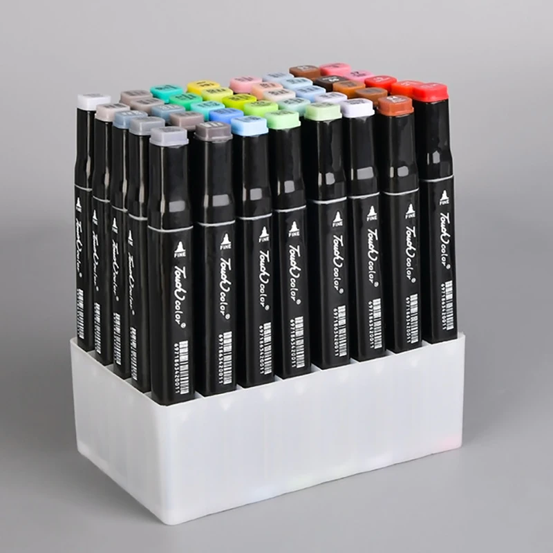 

Marker Base 30/36/40/48 Box Holder Can Be Stitched To Receive The Pen Plastic Pen Holder Is Strong And Durable