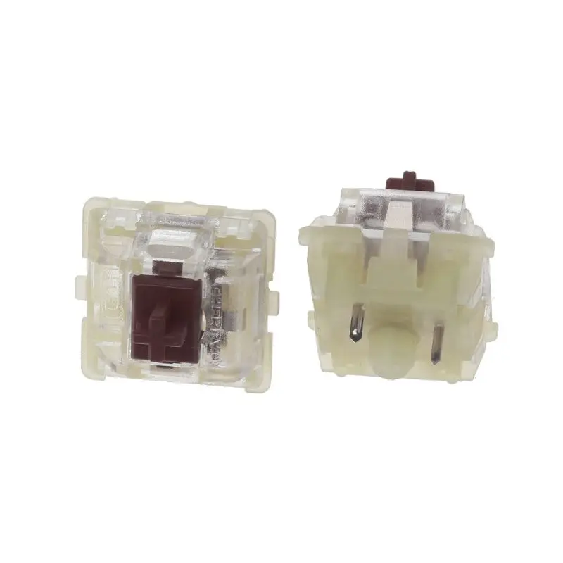 Оригинальные переключатели SMD RGB Cherry MX 3 контакта коричневые ножки механическая