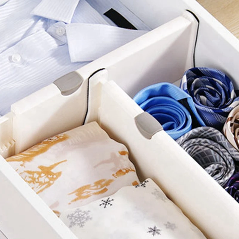 

3 Pcs Drawer Divider,Retractable Adjustable Organizer Storage,Cabinet Drawer Separator Divider for Kitchen&Bedroom,S