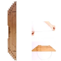 fishing winding bamboo wood board fishing winding line board lure line storage board holding fishing 3 different types