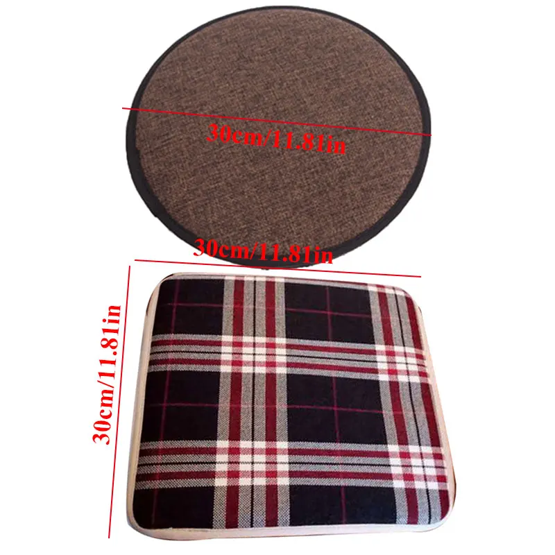 

Wear-resistant Chair Cushion Stool Square Round Cushion Non-slip Sweat-absorbent Chair Decoration Stool Pad Comfortable