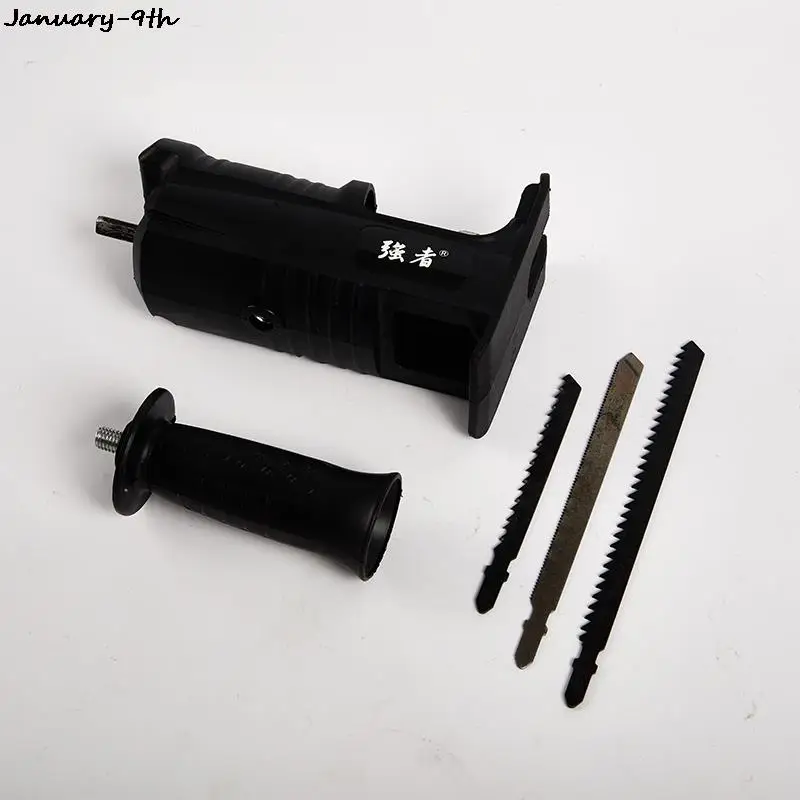 

Portable Reciprocating Saw Adapter ,Electric Drill To Electric Saw For Wood Metal Cutting Tool With Saw Blade