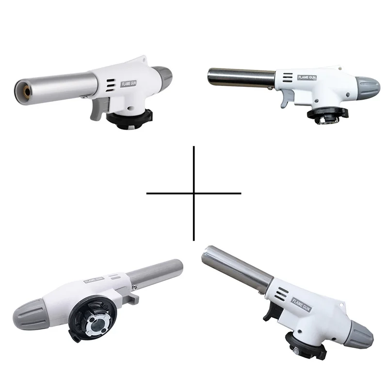 Металлическая Ручная горелка паяльная Бутановая для приготовления пищи барбекю