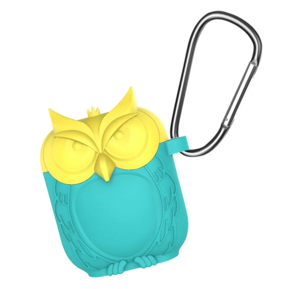 Беспроводной Легкий силиконовый портативный ударопрочный чехол в форме Совы