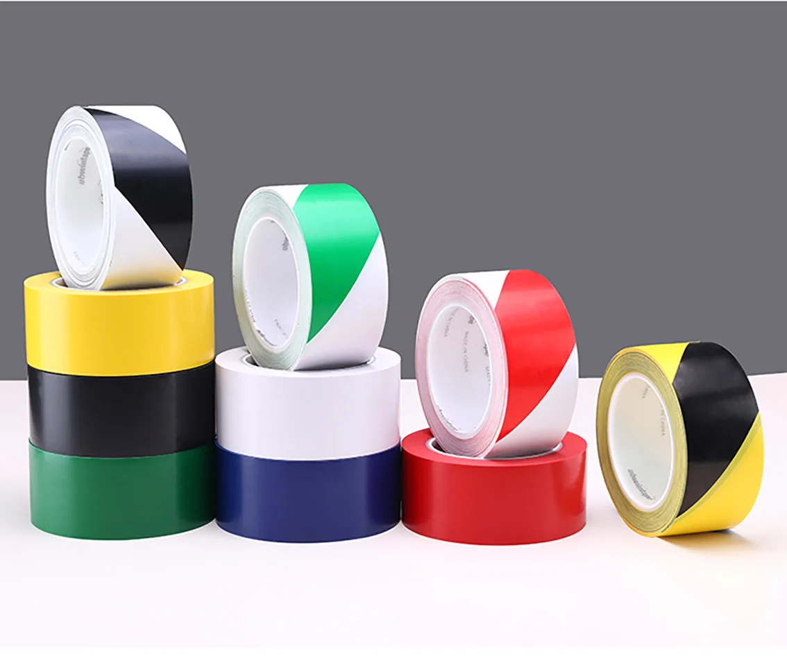 

1Roll Length 33M PVC Safety Warning Tape Self Adhesive Stairs Floor DIY Decoration Width 20mm-150mm