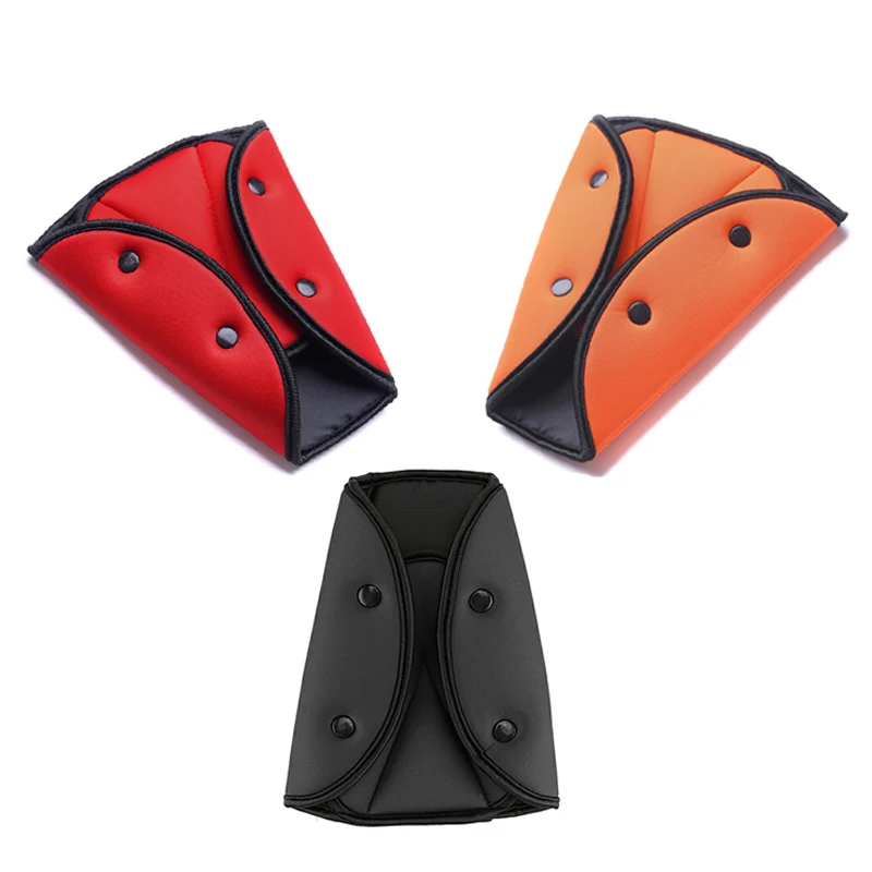 Чехол на ремень безопасности для ребенка мягкий Регулируемый треугольный чехол