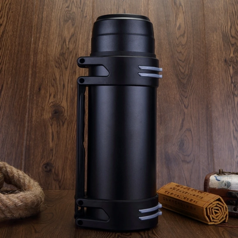 2L портативная Герметичная Бутылка Вакуумный Термос Нержавеющая Сталь Многофункциональная крышка кружки для кофе путешествия термос для горячей воды