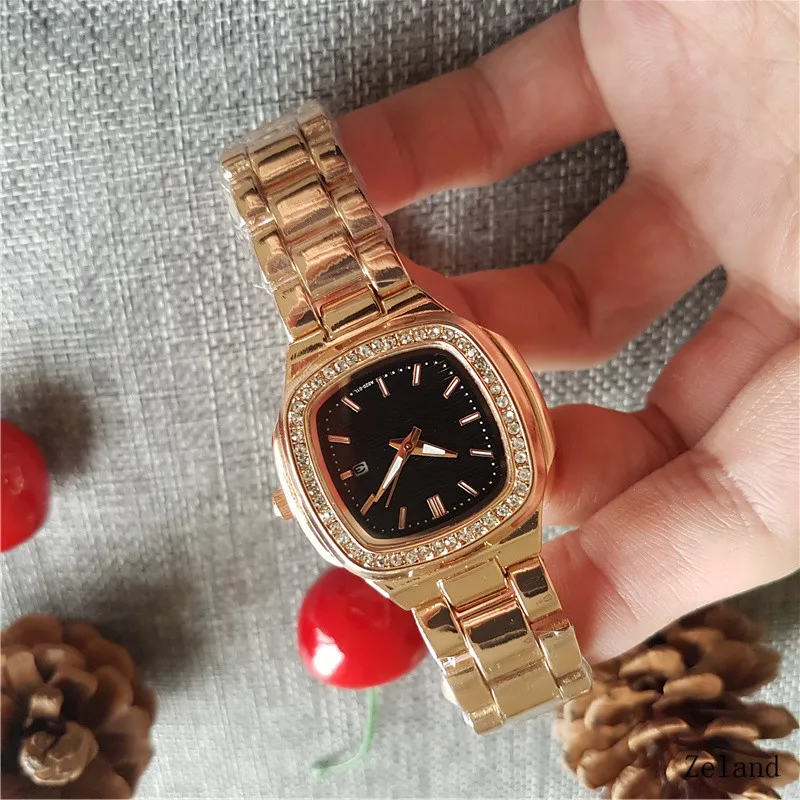 

New fashion classic men's high grade business watch waterproof watch wine barrel watch personality WATCH QUARTZ WATCH