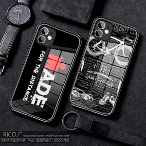 ironman triathlon bicycle marathon phone case tempered glass for iphone 13 11 pro max xr xs 8 x 7 6s 6 plus 2020 12 pro covers free global shipping