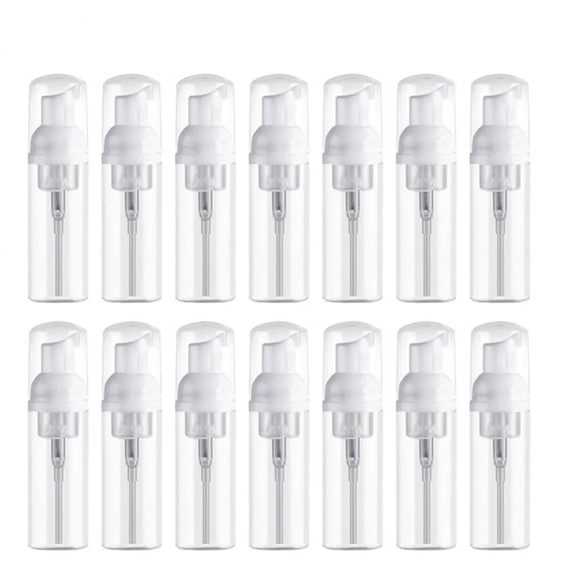 14pcs/lot 60ml 2oz Plastic PET transparent foam soap bottle,