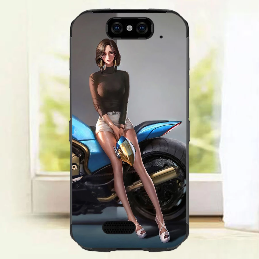 Чехол роскошный чехол из ТПУ и силикона s для Blackview BV9500 Pro задняя крышка телефона -