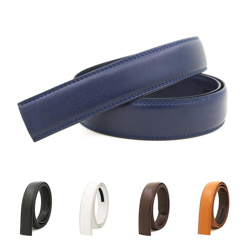 

Ремень мужской из натуральной кожи с автоматической пряжкой, 3,5 см