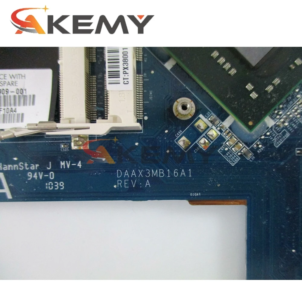 

High quality For HP CQ56 G56 Laptop Motherboard 623909-001 DAAX3MB16A1 DDR2 GL40 MainBoard 100% Tested Fast Ship