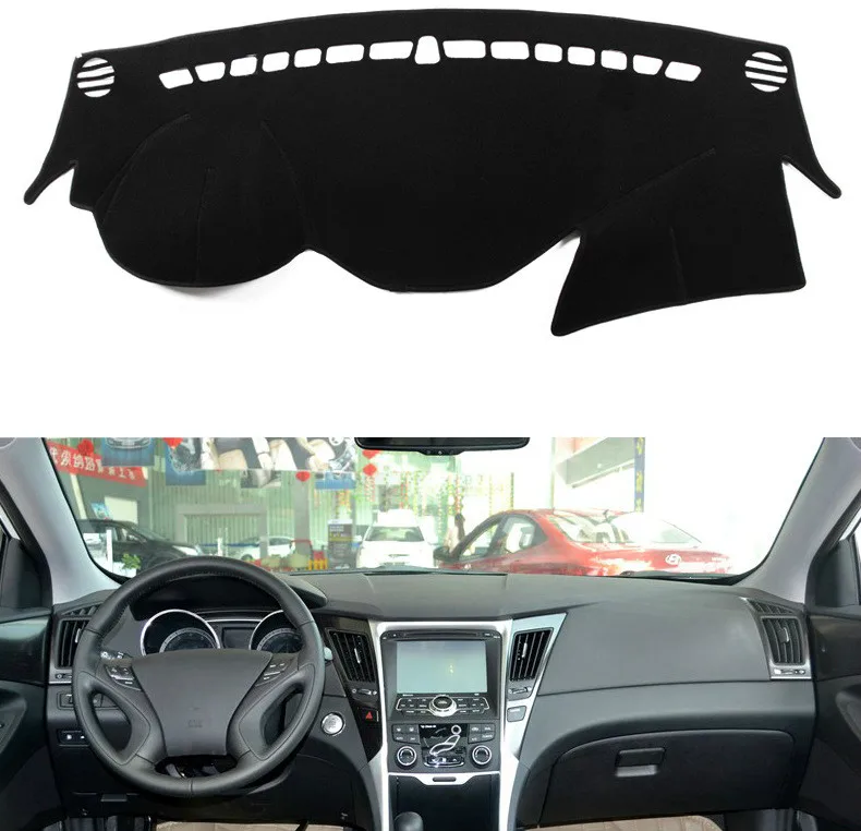 

For Hyundai Sonata I45 2009-2014 Capter 2010-2013 Car Dashboard Cover Dashmat Dash Mat Pad Sun Shade Dash Board Cover Carpet