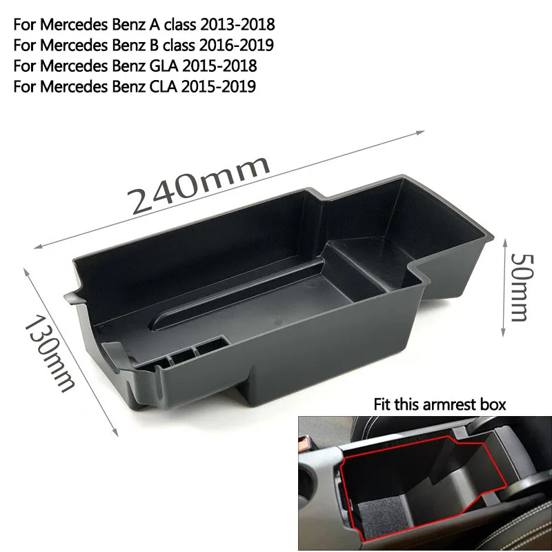 1 шт. аксессуары для стайлинга автомобиля центральный подлокотник ящик хранения