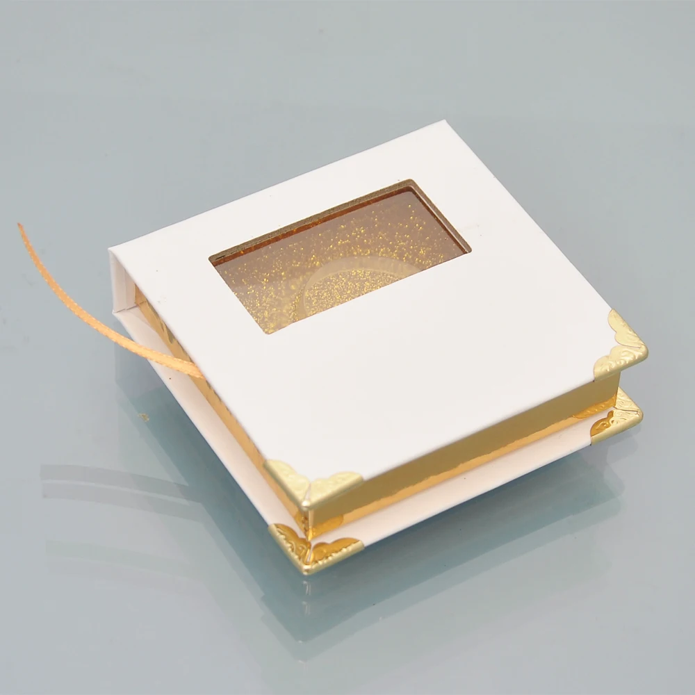 

Изготовленные на заказ коробки ресницы, ненатуральные искусственные Коробки посылка изготовленным на заказ логосом белый блеск метка част...