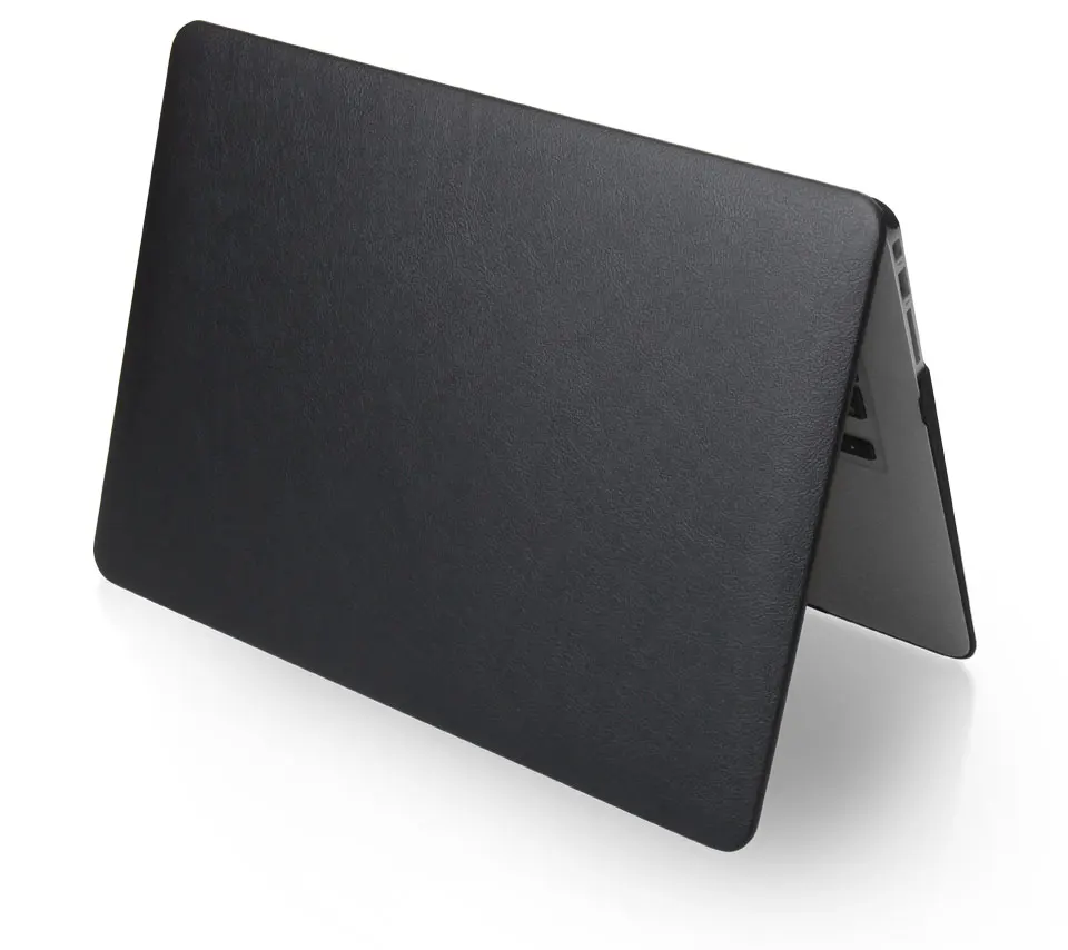 Бизнес ПУ кожаные чехлы для ноутбуков MAC APPLE MacBook Air 13 дюймов + прозрачная крышка