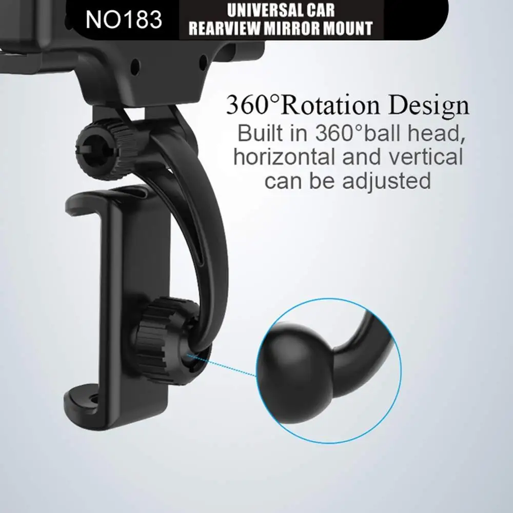 Держатель для телефона Junhom с креплением на зеркало заднего вида универсальная