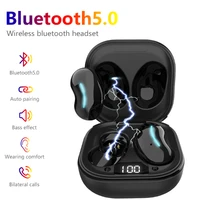 new tws bluetooth compatible headphone stereo headset sport earbuds microphone with charging box for smartphone