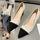 Туфли на высоком каблуке, с перламутровым острым носком