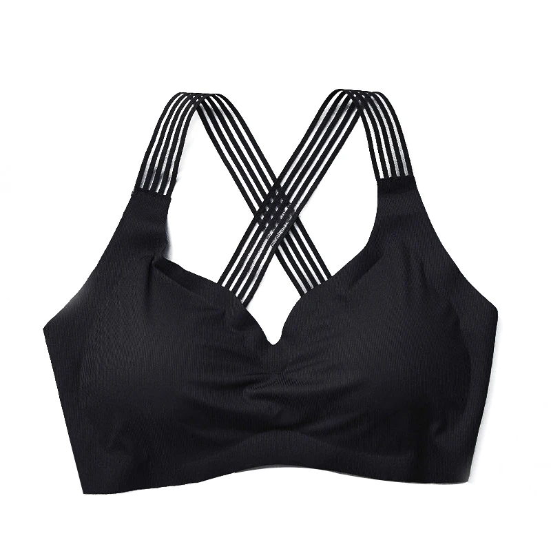 Модный женский бюстгальтер майка без стального кольца бюстгальтеры с мягкими