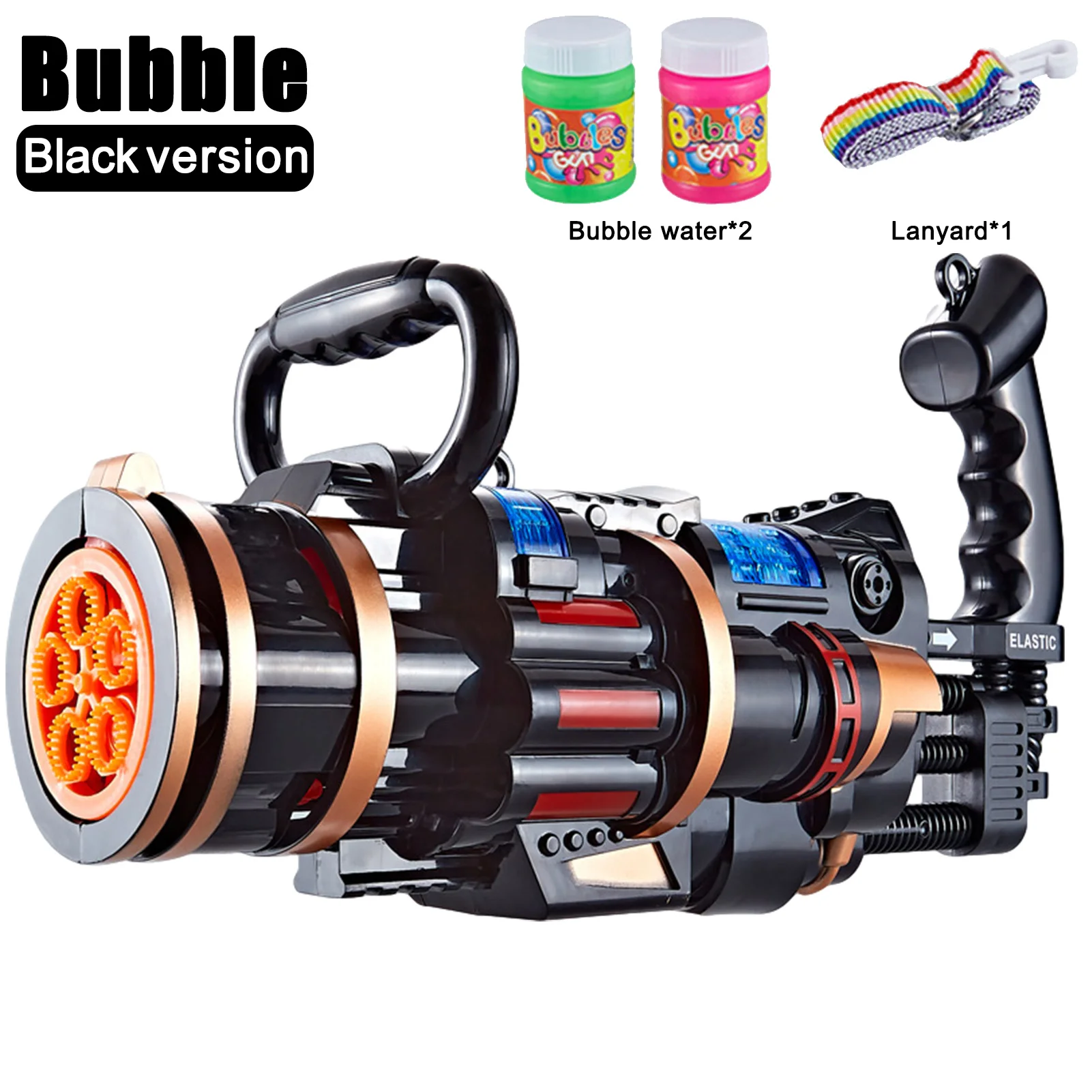 

2-в-1 электрическая пузырчатая машина с пузырчатым пистолетом, пузырчатая игрушка для детей, для спорта на открытом воздухе, подарок, пузырча...