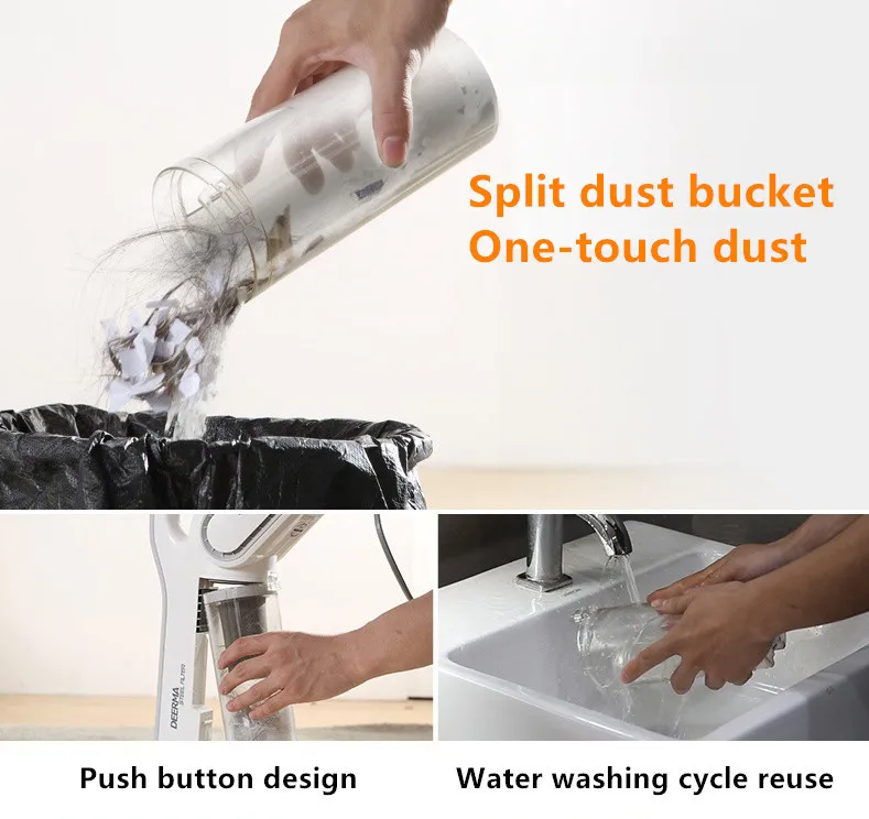 220V пылесос ручной бытовой мульти пылесборник мини Портативный домашний