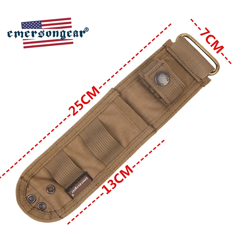 Чехол для тактического ножа Emersongear чехол сумка ножей MOLLE боевого охотничьего