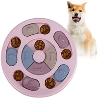 lxaf pet puppy treat dispenser interactive dog puzzle toys feeder bowl training playing games funny slow feeder