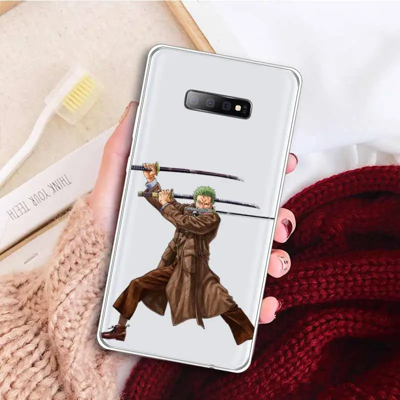 

One Piece Sauron Phone Case Clear Transparent for samsung A 21s 50 71 S 8 9 20 note 10 20 plus ultra