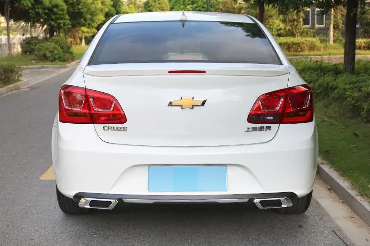 Для Cruze Body kit спойлер 2015-2016 для Chevrolet ABS задний передний бампер диффузор защитные
