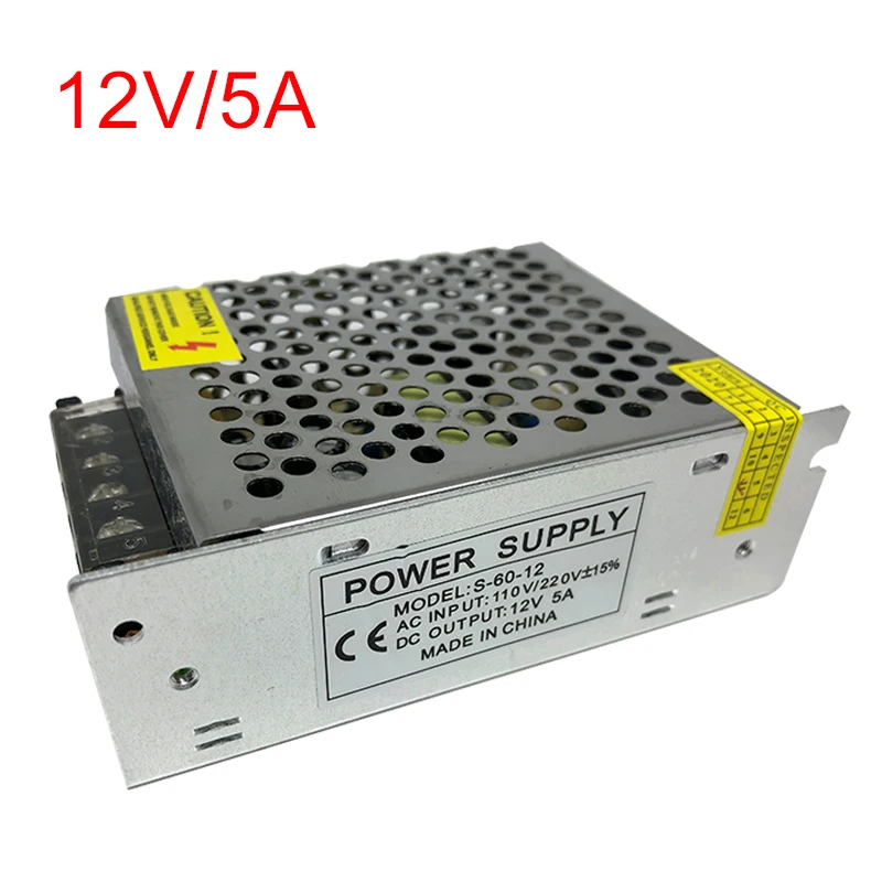 12 вольт Питание 1A 2A 3A 5A 8A 10A 15A 20A 25A 30A трансформатор 220V V AC-DC Импульсный блок питания