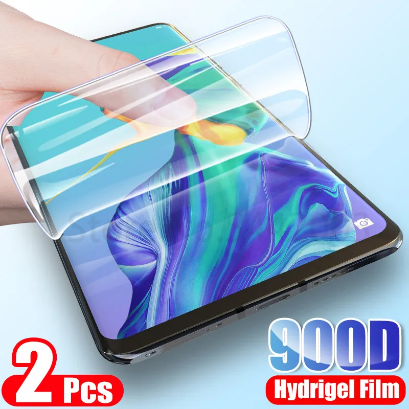 2 шт. Гидрогелевая Защитная пленка для Huawei P30 P20 Lite P40 Pro P Smart 2019 | Мобильные телефоны