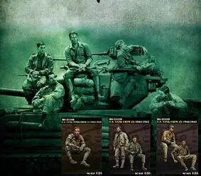 Новая несобранная модель 1/35 года стиль древнего воина включает 5 штук (без емкости) Статуэтка из смолы|Наборы