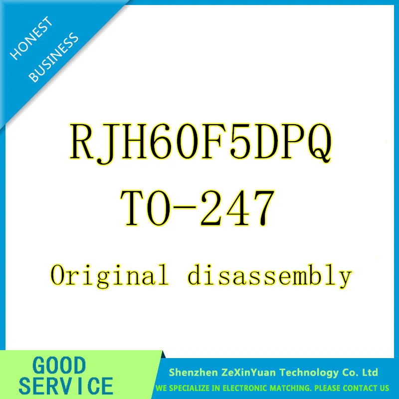 

5PCS-50PCS RJH60F5 RJH60F5DPQ 80A 600V TO-247 Original disassembly