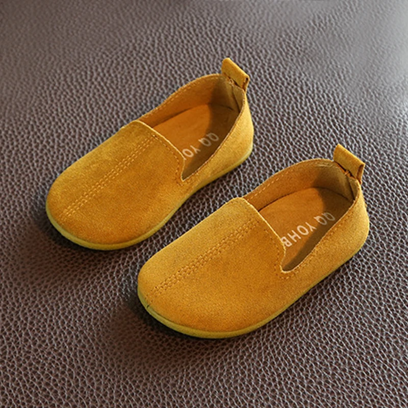 

1-3Y Kids Casual Shoes Lightweight Girls Boys Flats Slip-on Children Loafers Non -slip Soft Bottom Comfortable