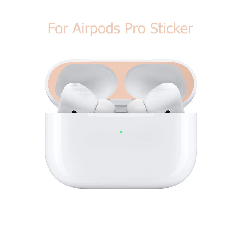 1 упаковка наклеек для защиты от пыли AirPods Pro чехол легко устанавливается Премиум