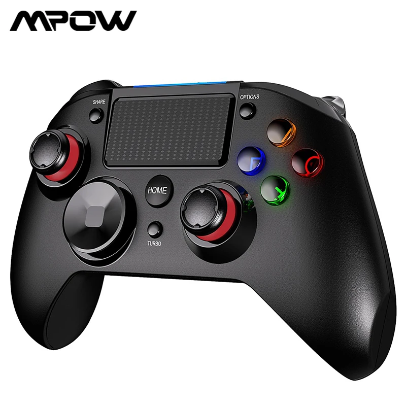 Mpow Bluetooth беспроводной Pro контроллер джойстик игровой PC263 геймпад для Playstation 4 Dualshock