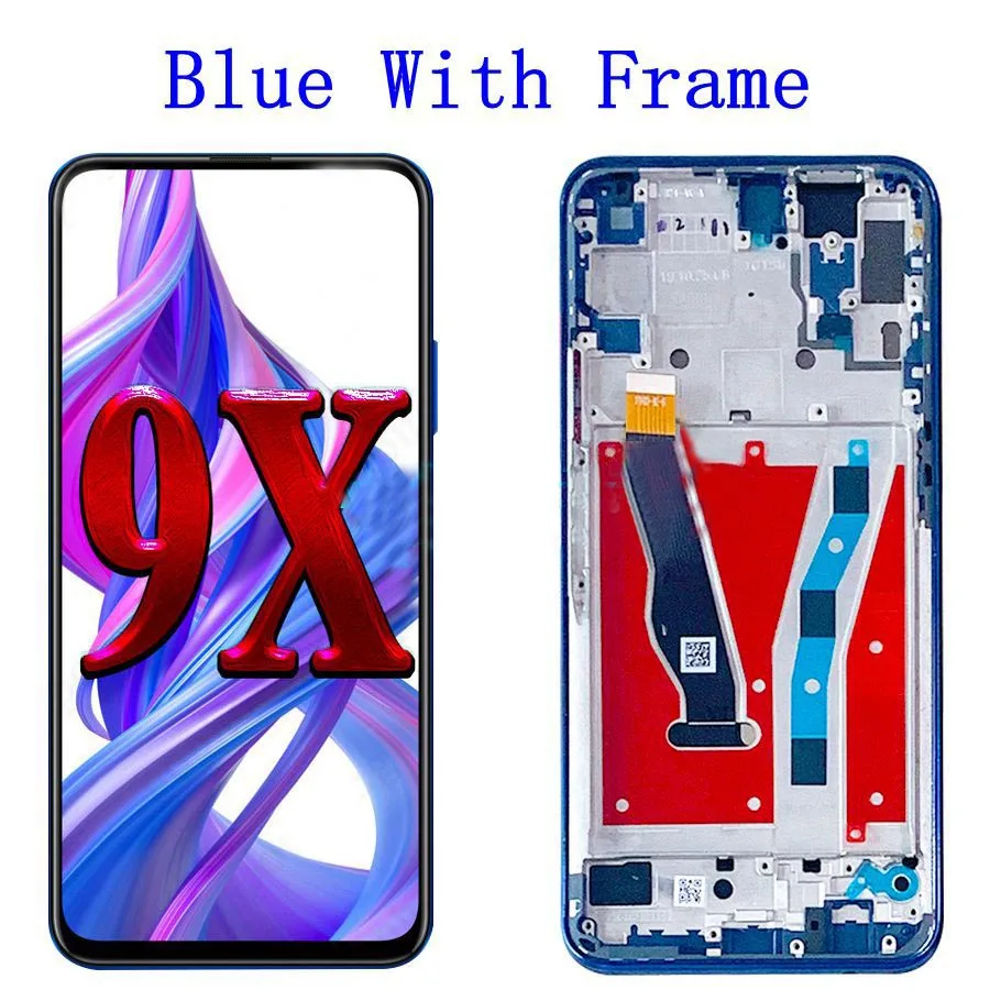 100% тестирование 2019 с ЖК дисплеем для Huawei Честь 9X дисплей STK LX1STK L22 сенсорный экран