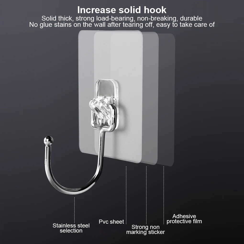 Крючок для хранения самоклеящийся крючок регулируемый настенный стойка кухни
