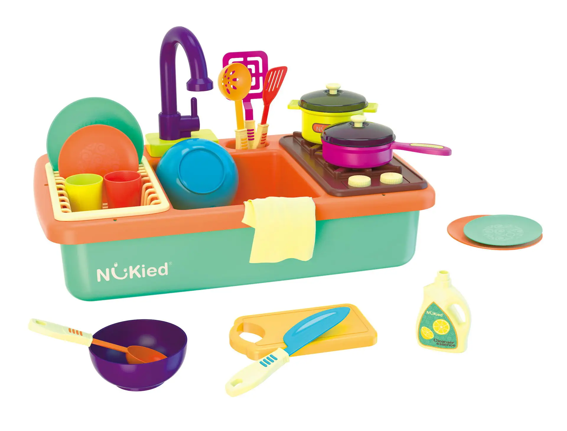 NUKied Dishpan игровой домик для кухни бассейн детский игровой набор с водой детская раковина