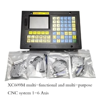 cnc milling system 1 6 axis offline controller xc609m breakout board engraving machine control combined hmi touch screen